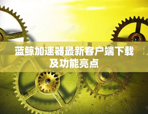 蓝鲸加速器最新客户端下载及功能亮点